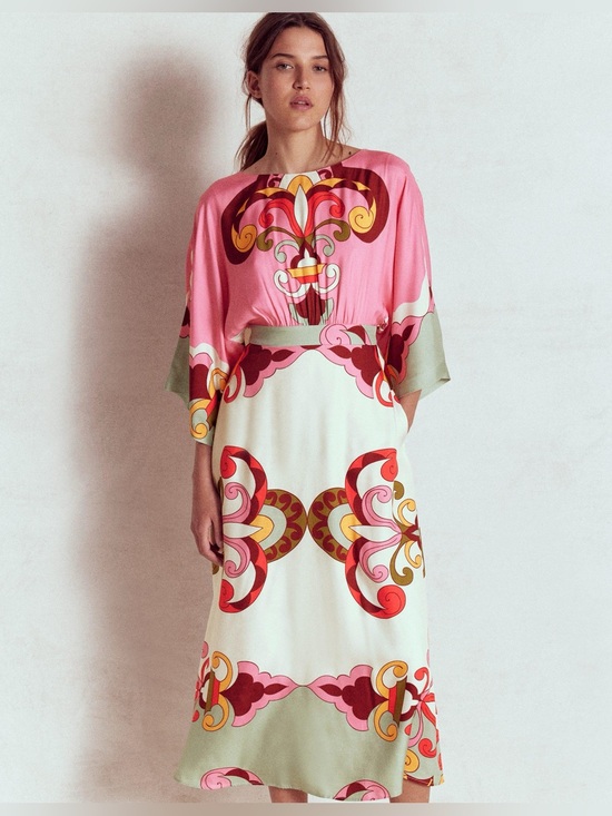 Boden Dresses & Skirts - Boden NWT Flute Sleeve Bohemian Dress